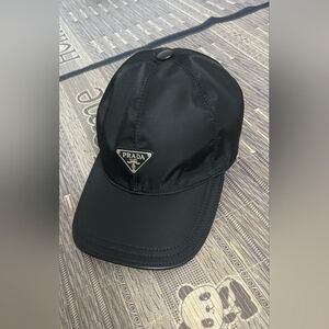 Black prada Hat